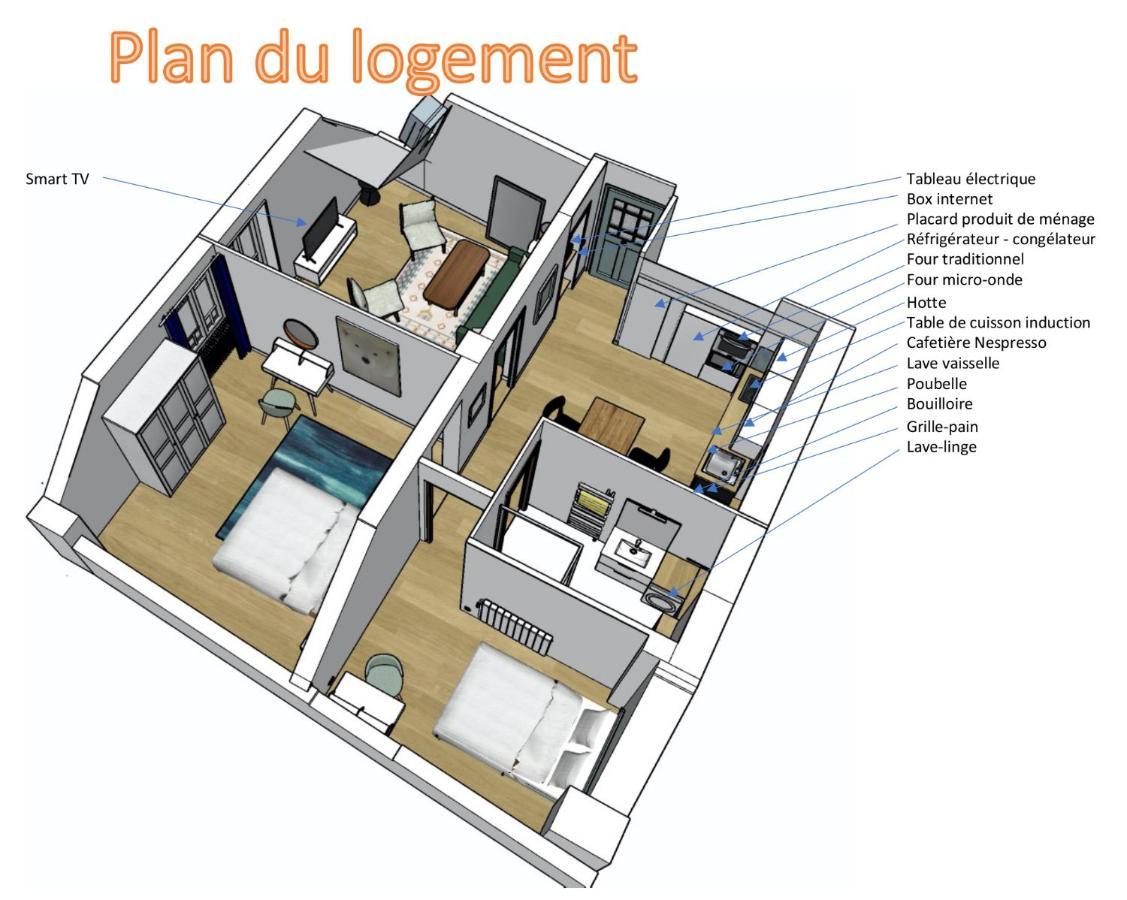 Elegant 3 Pieces - Parking Apartment Thonon-les-Bains Exterior photo